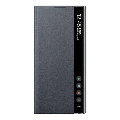 Galaxy Ultra Series PU Leather Side Window Flip Cases-SP